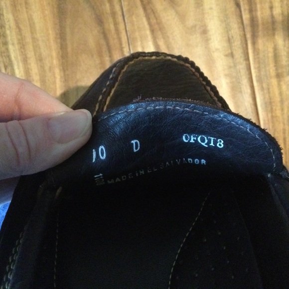 ✔️LL Bean Leather Driving Loafers Mens Size 10 - Picture 5 of 8